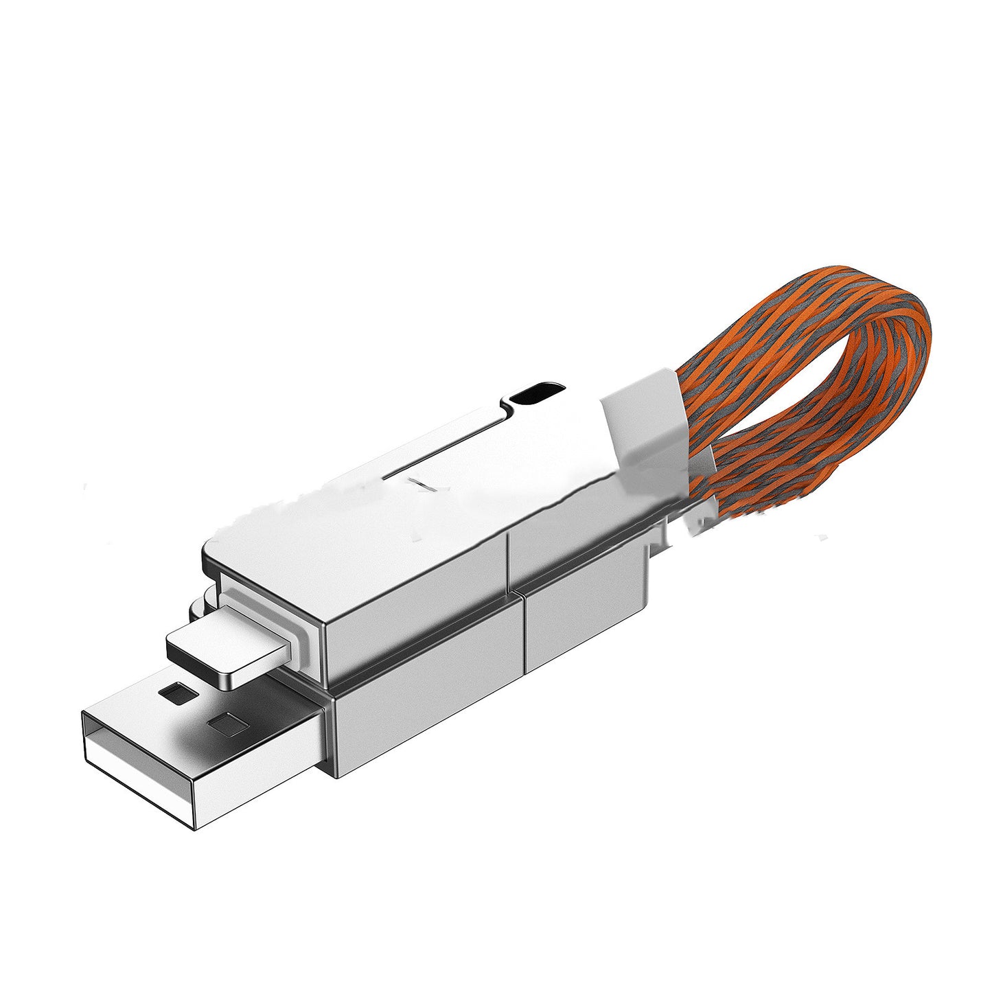 Zinc Alloy Six-in-one Saber-wire Portable Keychain